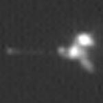 Mars Odyssey, vue par Mars Global Surveyor. Source : JPL