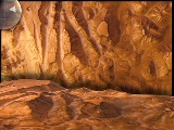 Premire image couleur stroscopique de la surface martienne prise par Mars Express - Image Credit : ESA/DLR/FU Berlin (G. Neukum)
